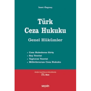 Türk Ceza Hukuku Genel Hükümler