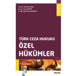Türk Ceza Hukuku Özel Hükümler