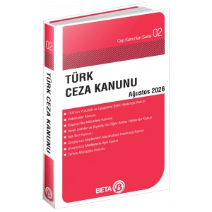 Türk Ceza Kanunu Cep Serisi 2026