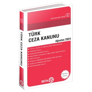 Türk Ceza Kanunu Cep Serisi Eylül 2024