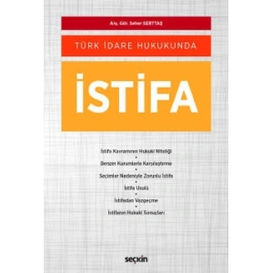 Türk İdare Hukukundaİstifa