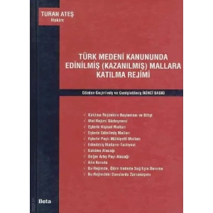 TÜRK MEDENİ KAN.EDİN.(KAZANILMIŞ)MAL.KATILMA REJMİ