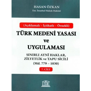 Türk Medeni Yasası ve Uygulaması - 7. Cilt