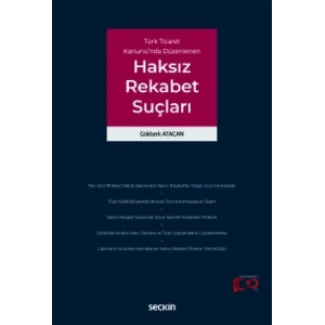 Türk Ticaret Kanunu'nda DüzenlenenHaksız Rekabet Suçları