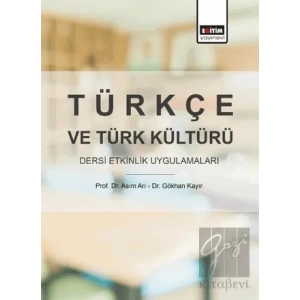 Türkçe ve Türk Kültürü Dersi Etkinlik Uygulamaları