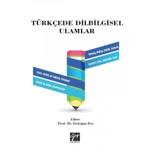 Türkçede Dilbilgisel Ulamlar - Prof. Dr. Erdoğan Boz