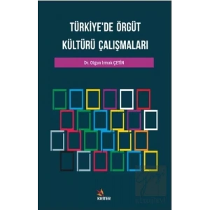 Türkiyede Örgüt Kültürü Çalışmaları