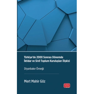 TÜRKİYE’DE 2000 SONRASI DÖNEMDE İKTİDAR VE SİVİL TOPLUM KURULUŞLARI İLİŞKİSİ - Diyarbakır Örneği