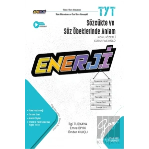 TYT Enerji Sözcükte ve Söz Öbeklerinde Anlam Konu Özetli Soru Fasikülü