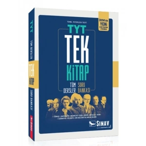 TYT Tek Kitap Tüm Dersler Soru Bankası