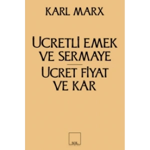 Ücretli Emek ve Sermaye Ücret, Fiyat ve Kar