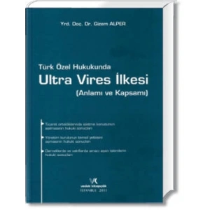 ULTRA VİRES İLKESİ  /  GİZEM ALPER - 2013