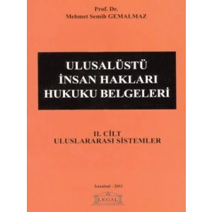Ulusalüstü İnsan Hakları Hukuku Belgeleri Cilt 2