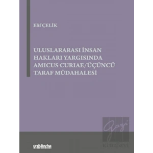 Uluslararası İnsan Hakları Yargısında Amicus Curiae - Üçüncü Taraf Müdahalesi