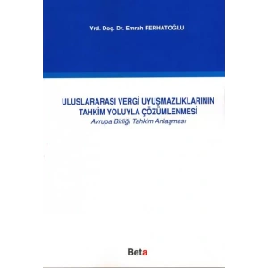 Uluslararası Vergi Uyuşmazlıklarının Tahkim