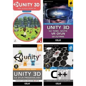 Unity 3D Eğitim Seti (4 Kitap Takım)