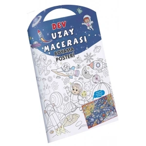 Uzay Macerası Dev Boyama Posteri