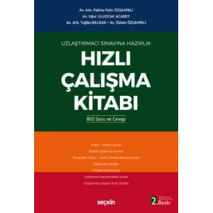 Uzlaştırmacı Sınavına Hazırlık Hızlı Çalışma Kitabı 800 Soru ve Cevapla