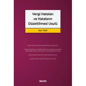 Vergi Hataları ve Hataların Düzeltilmesi Usulü