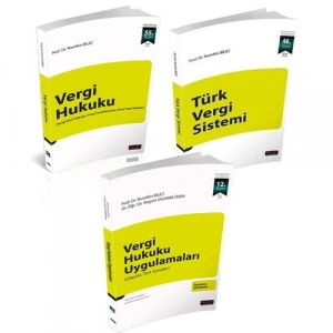 Vergi Hukuku Çalışma Seti 3 Kitap - Nurettin Bilici