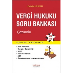 Vergi Hukuku Soru Bankası Çözümlü