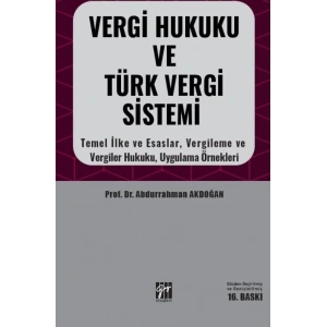 Vergi Hukuku ve Türk Vergi Sistemi