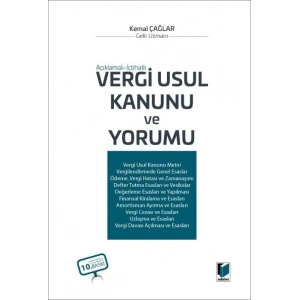 Vergi Usul Kanunu ve Yorumu