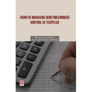 Vergi ve Muhasebe Denetimlerindeki Kontrol ve Tespitler