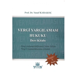 Vergi Yargılaması Hukuku Ders Kitabı