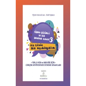 Video Çözümlü 10 YDS Deneme Sınavı - 3