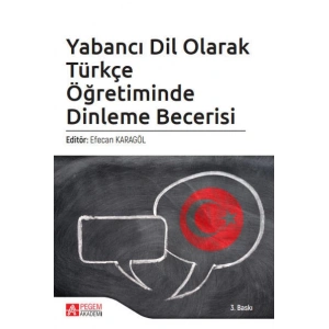 Yabancı Dil Olarak Türkçe Öğretiminde Dinleme Becerisi