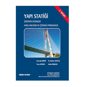 Yapı Statiği İzostatik Sistemler / Konuralp Girgin - M. Günhan Aksoylu - Kutlu Darılmaz - Yavuz Durgun