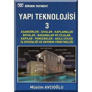 Yapı Teknolojisi 3 / Müslim Avcıoğlu