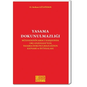 Yasama Dokunulmazlığı