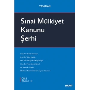 YasamanSınai Mülkiyet Kanunu Şerhi<br /> (3 Cilt Takım)