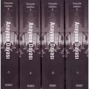 Yassıada Zabıtları 5 Anayasa Davası (4 Kitap Takım)