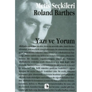 Yazı ve Yorum: Roland Barthesdan Seçme Yazılar (M.S 3)