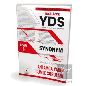 YDS İngilizce Synonym Issue 6