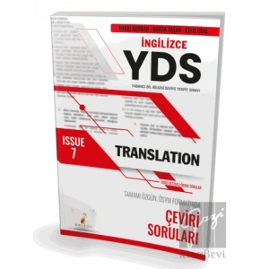 YDS İngilizce Translation Issue 7