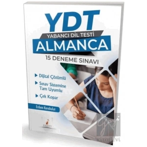 YDT Almanca 15 Deneme Çözümlü Pelikan Yayınları