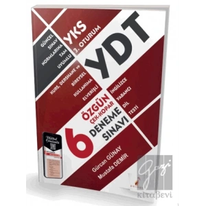 YDT İngilizce Çek Kopar 6 Özgün Deneme Sınavı Dijital Çözümlü