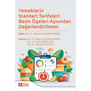 Yemeklerin Standart Tarifeleri: Besin Ögeleri Açısından Değerlendirilmesi
