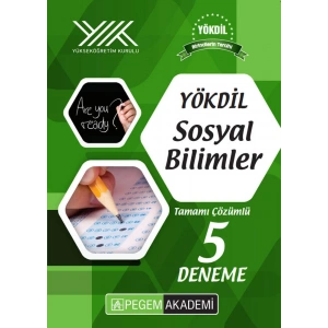 YÖKDİL Sosyal Bilimler Tamamı Çözümlü 5 Deneme
