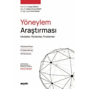 Yöneylem Araştırması Modeller, Yöntemler, Problemler