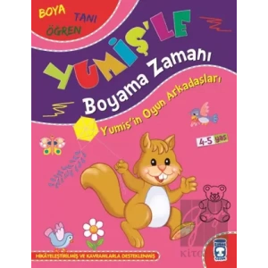 Yumişin Oyun Arkadaşları - Yumişle Boyama Zamanı