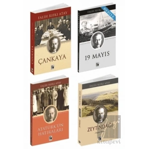 Zeytindağı - Çankaya Atatürkün Hatıraları Seti - 4 Kitap Takım (19 Mayıs Kitabı Hediyeli)