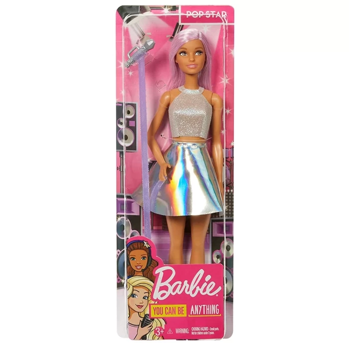 Barbie Kariyer Bebekleri Pop Şarkıcı FXN98