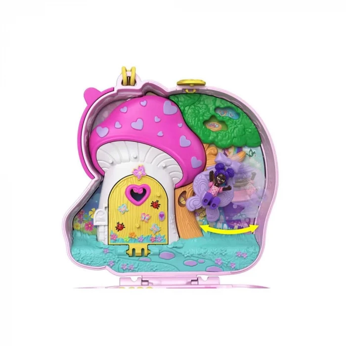 Polly Pocket Tek Boynuzlu At Ormanı Kompakt Oyun Seti