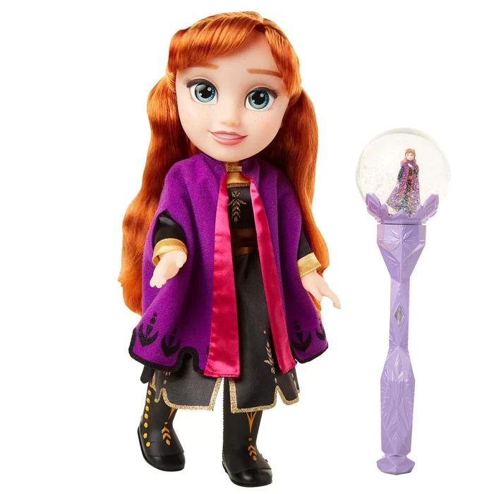 Frozen 2 Müzikli Asalı Anna Bebek 35 cm