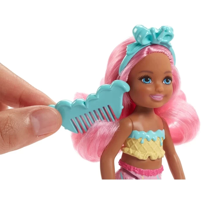 Barbie Dreamtopia Chelsea Denizkızı Bebekleri FKN04
